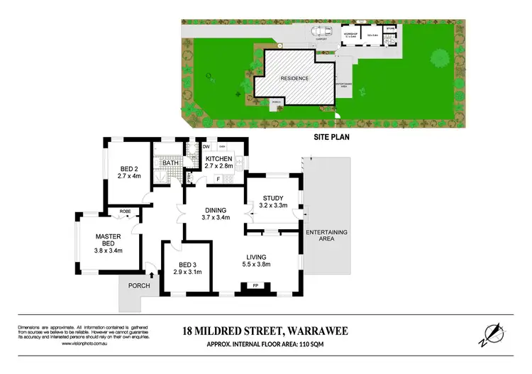 Floorplan of Homely house listing, 18 Mildred Street, Warrawee NSW 2074