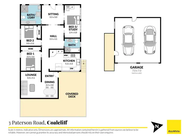 Floorplan of Homely house listing, 3 Paterson Road, Coalcliff NSW 2508