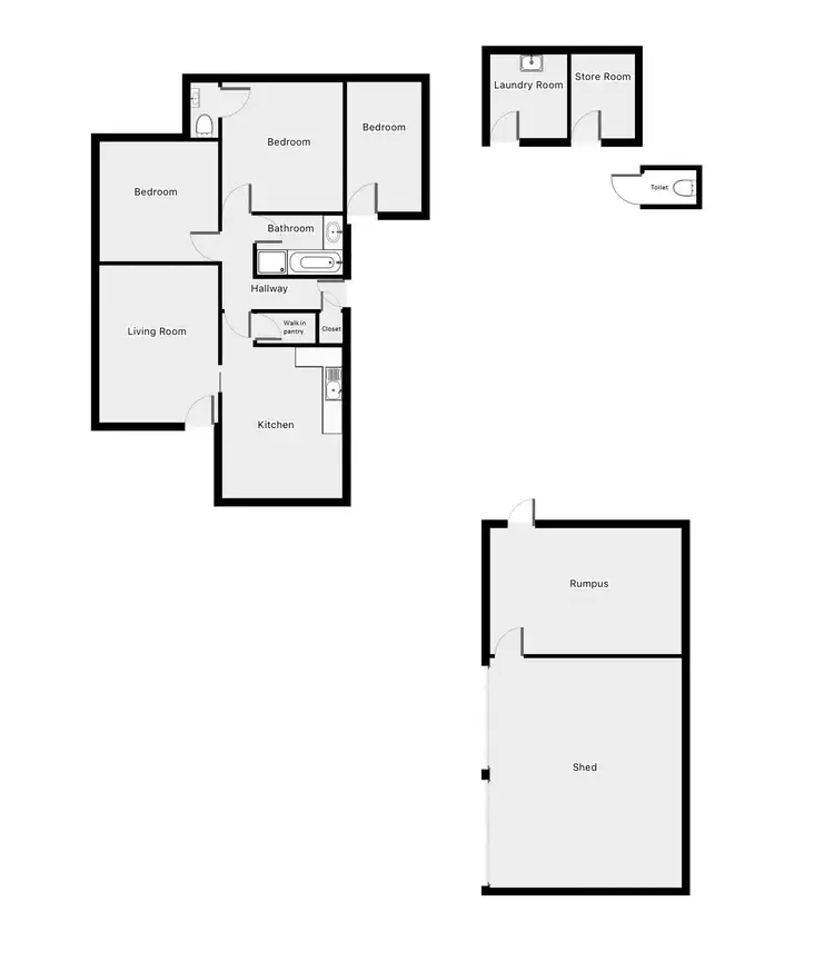 Floorplan of Homely house listing, 278 Morpung Avenue, Irymple VIC 3498