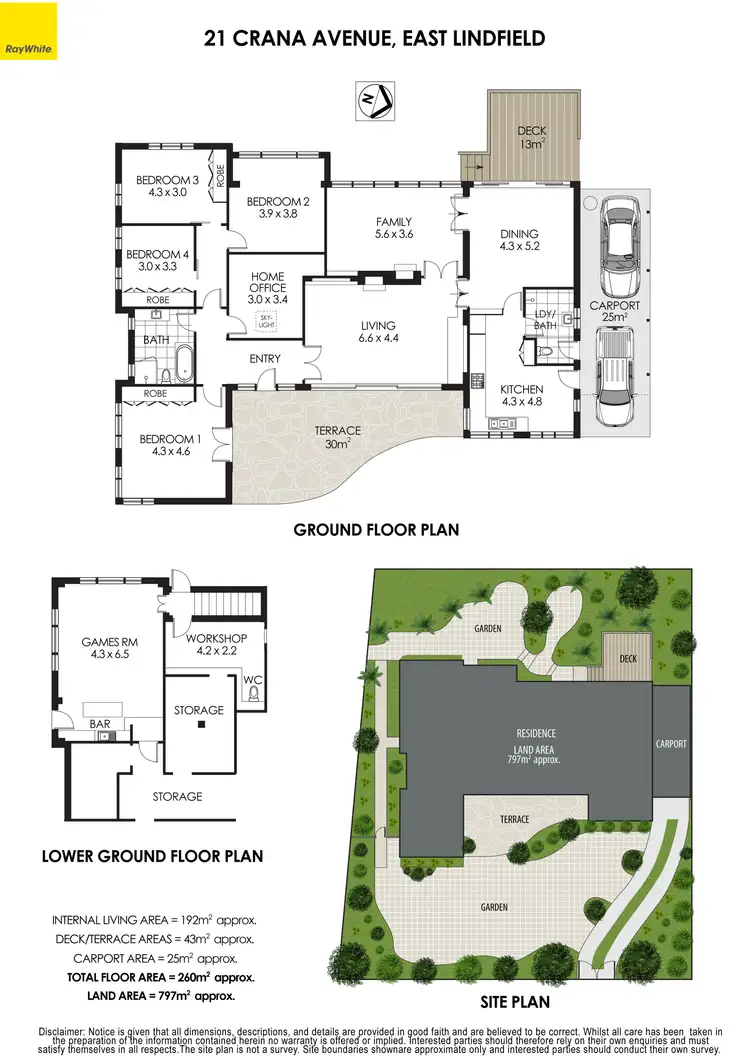 Floorplan of Homely house listing, 21 Crana Avenue, East Lindfield NSW 2070