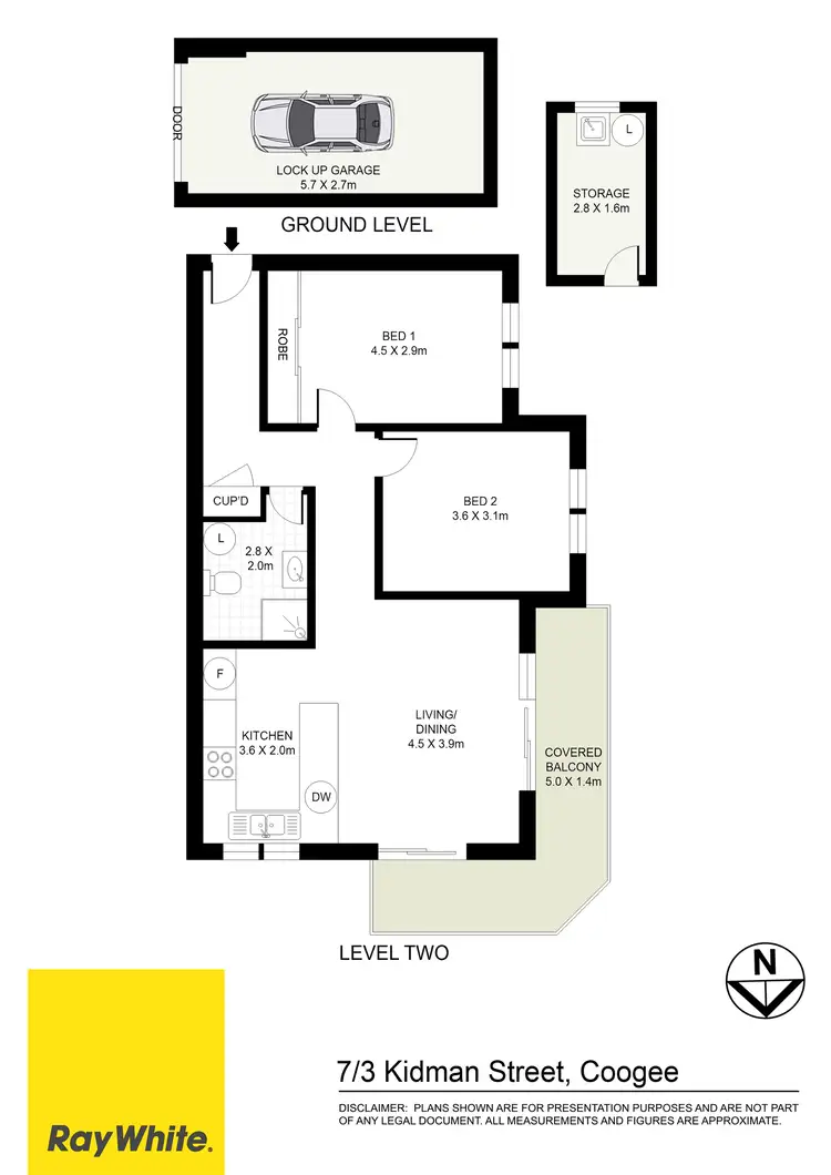 Floorplan of Homely unit listing, 7/3 Kidman Street, Coogee NSW 2034