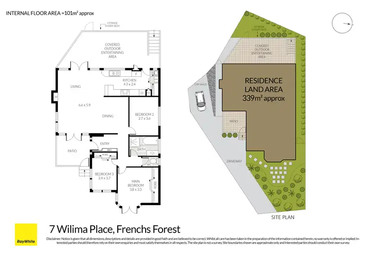 Floorplan of Homely house listing, 7 Wilima Place, Frenchs Forest NSW 2086