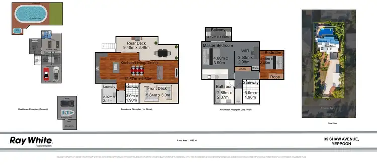 Floorplan of Homely house listing, 35 Shaw Avenue, Yeppoon QLD 4703