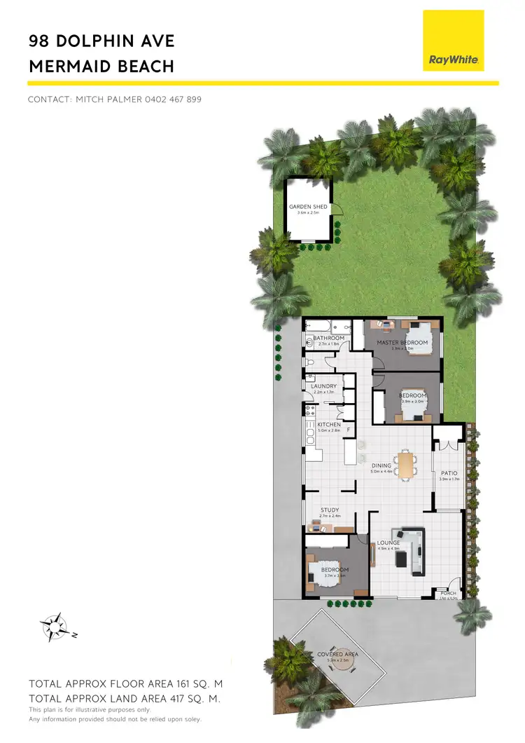 Floorplan of Homely house listing, 98 Dolphin Avenue, Mermaid Beach QLD 4218