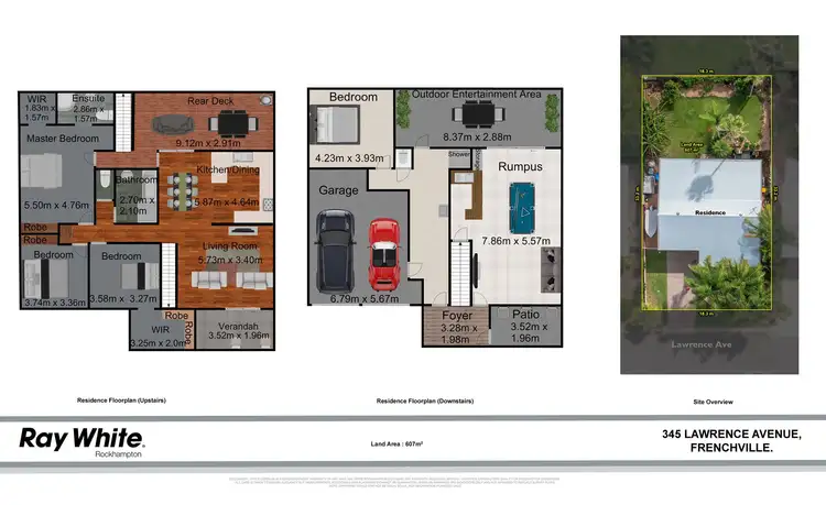 Floorplan of Homely house listing, 345 Lawrence Avenue, Frenchville QLD 4701