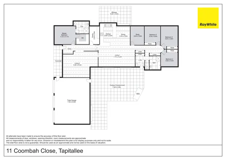 Floorplan of Homely house listing, 11 Coombah Close, Tapitallee NSW 2540