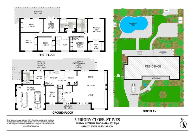 Floorplan of Homely house listing, 6 Priory Close, St Ives NSW 2075