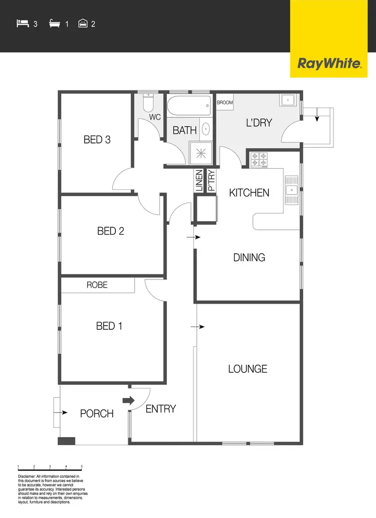 Floorplan of Homely house listing, 10 Landale Place, Charnwood ACT 2615
