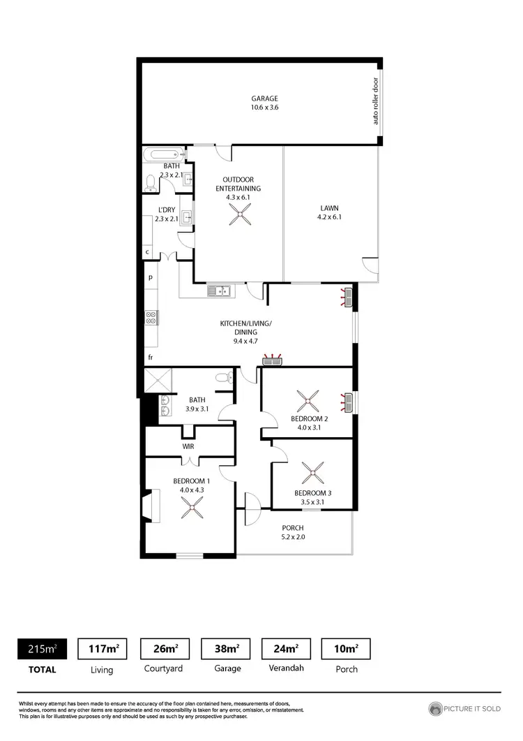 Floorplan of Homely house listing, 239 Gilbert Street, Adelaide SA 5000