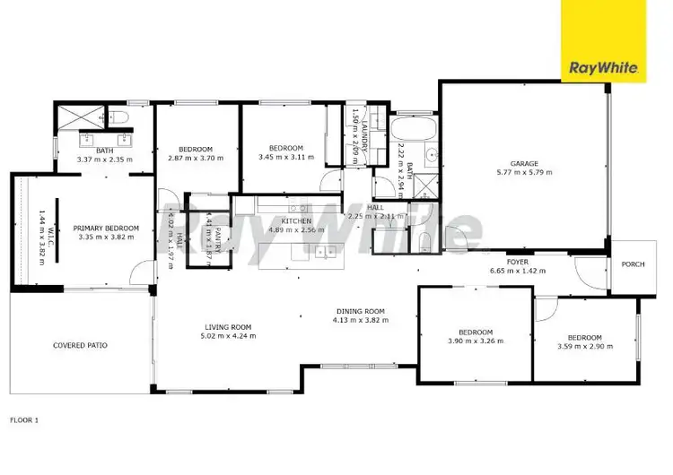 Floorplan of Homely house listing, 8 Wickerson Crescent, Bli Bli QLD 4560