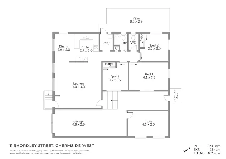Floorplan of Homely house listing, 11 Shordley Street, Chermside West QLD 4032