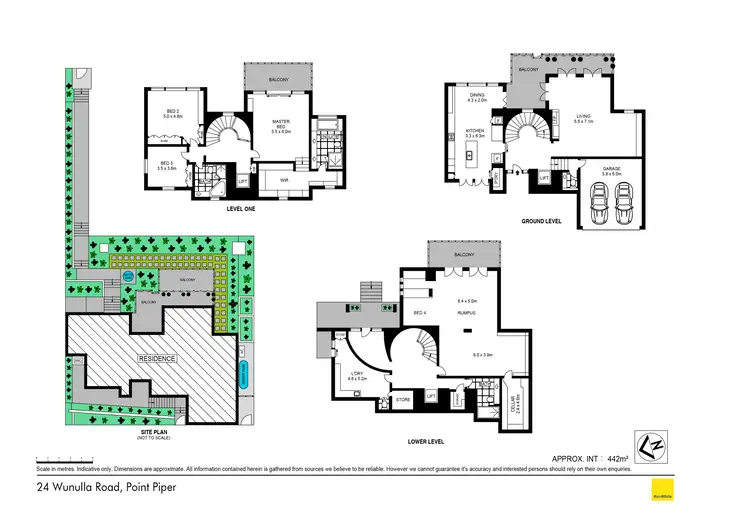 Floorplan of Homely house listing, 24 Wunulla Road, Point Piper NSW 2027