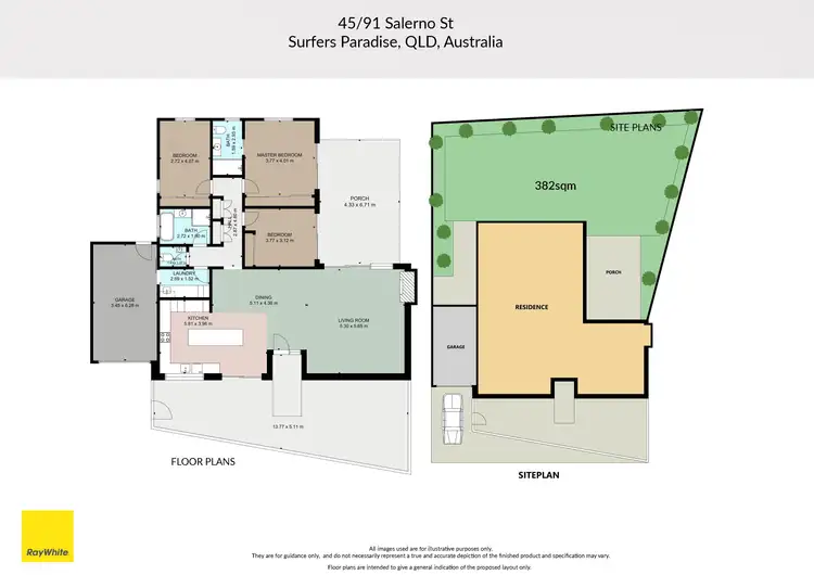 Floorplan of Homely villa listing, 45/91 Salerno Street, Surfers Paradise QLD 4217