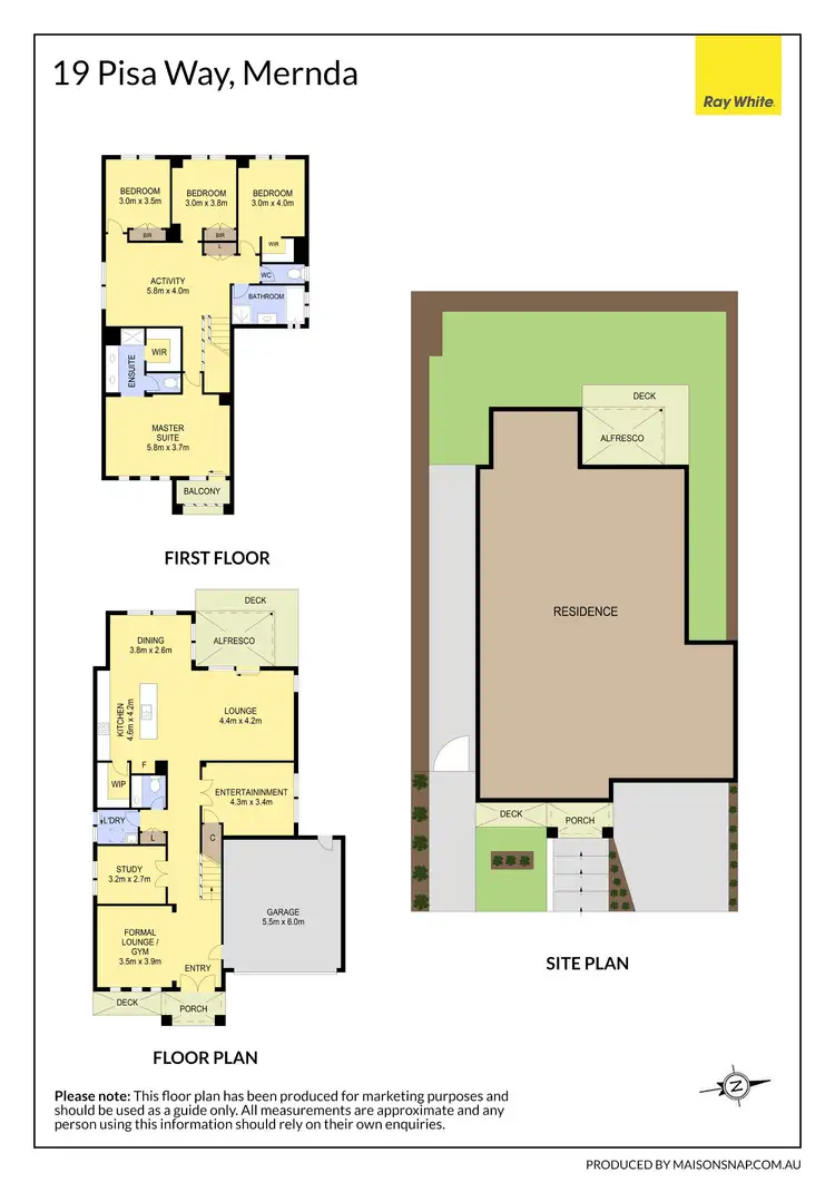 Floorplan of Homely house listing, 19 Pisa Way, Mernda VIC 3754