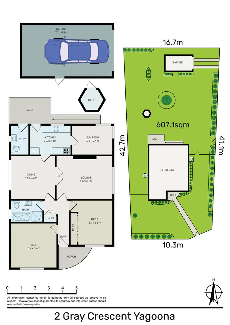 Floorplan of Homely house listing, 2 Gray Crescent, Yagoona NSW 2199