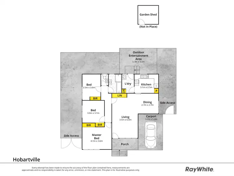 Floorplan of Homely house listing, 4 Cox Crescent, Hobartville NSW 2753