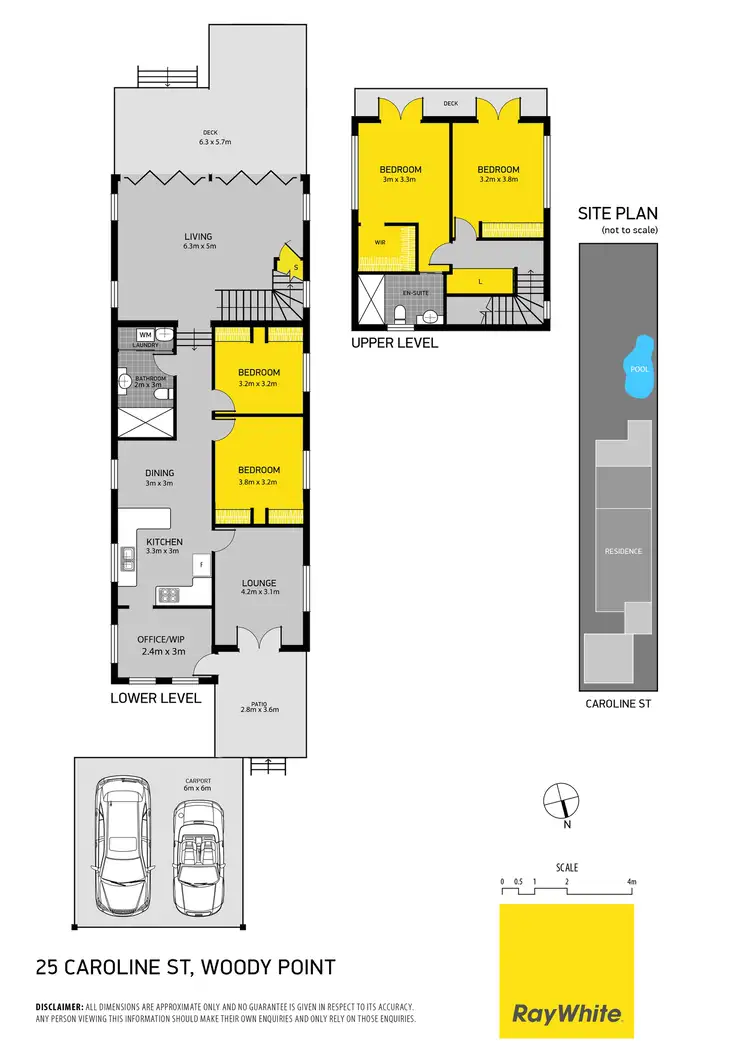 Floorplan of Homely house listing, 25 Caroline Street, Woody Point QLD 4019