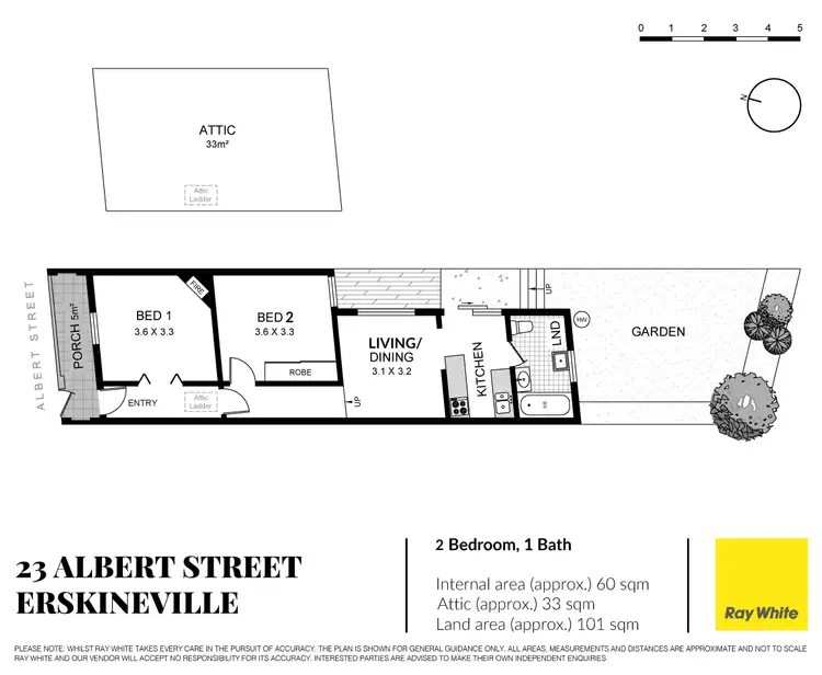 Floorplan of Homely house listing, 23 Albert Street, Erskineville NSW 2043