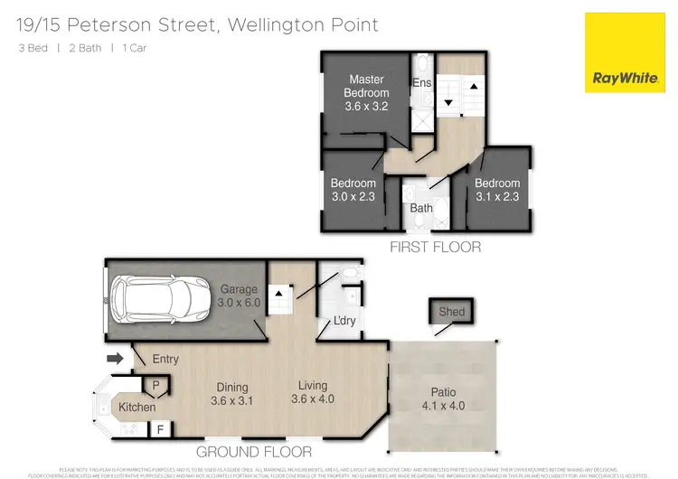 Floorplan of Homely townhouse listing, 19/17 Peterson Street, Wellington Point QLD 4160