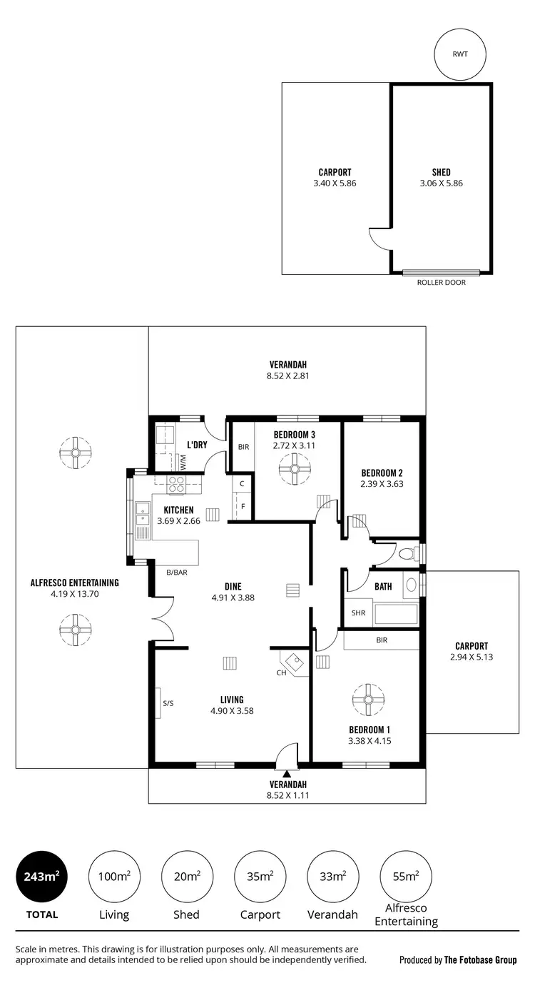 Floorplan of Homely house listing, 127 Hurling Drive, Mount Barker SA 5251