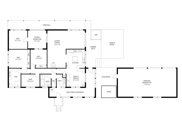 Floorplan of Homely house listing, 101 Willandra Lane, Tarago NSW 2580