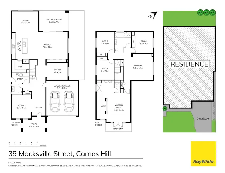 Floorplan of Homely house listing, 39 Macksville Street, Carnes Hill NSW 2171