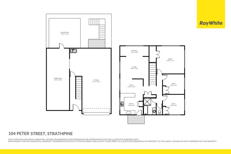 Floorplan of Homely house listing, 104 Peter Street, Strathpine QLD 4500