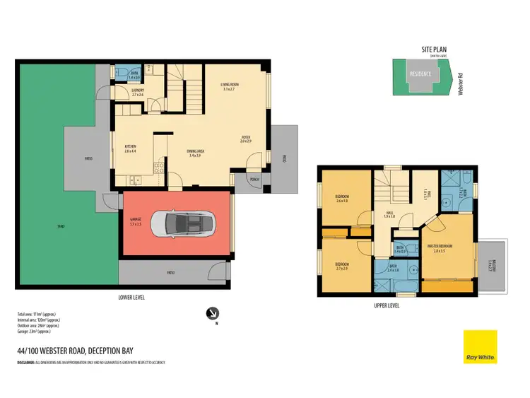 Floorplan of Homely house listing, 44/100 Webster Road, Deception Bay QLD 4508