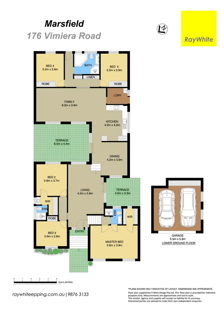 Floorplan of Homely house listing, 176 Vimiera Road, Marsfield NSW 2122