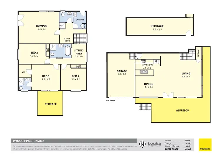 Floorplan of Homely house listing, 2/46a Gipps Street, Kiama NSW 2533