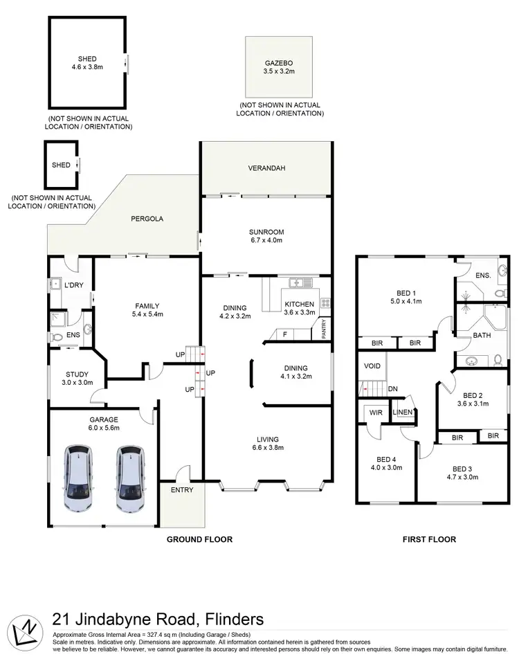 Floorplan of Homely house listing, 21 Jindabyne Road, Flinders NSW 2529