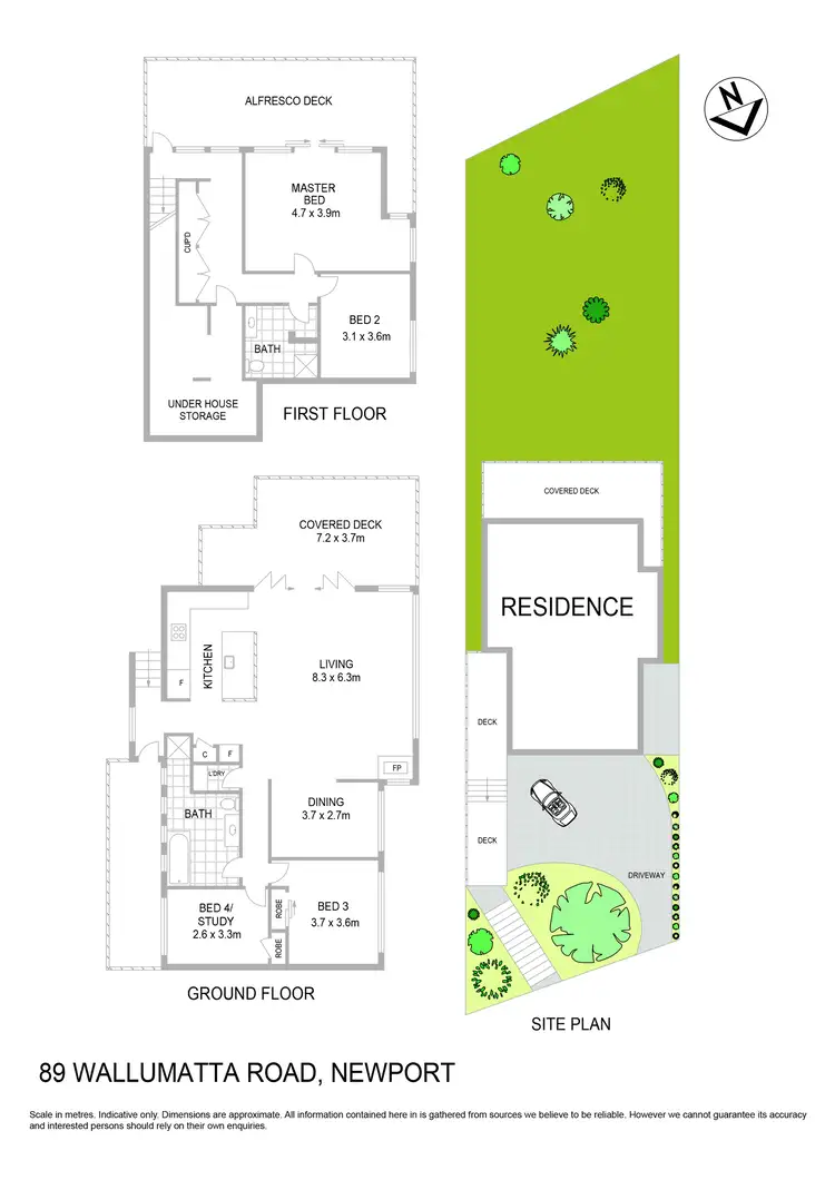 Floorplan of Homely house listing, 89 Wallumatta Road, Newport NSW 2106