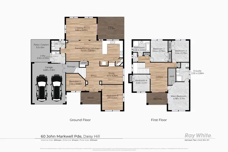 Floorplan of Homely house listing, 60 John Markwell Parade, Daisy Hill QLD 4127