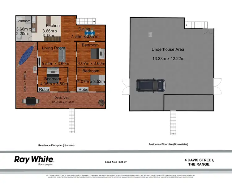 Floorplan of Homely house listing, 4 Davis Street, The Range QLD 4700