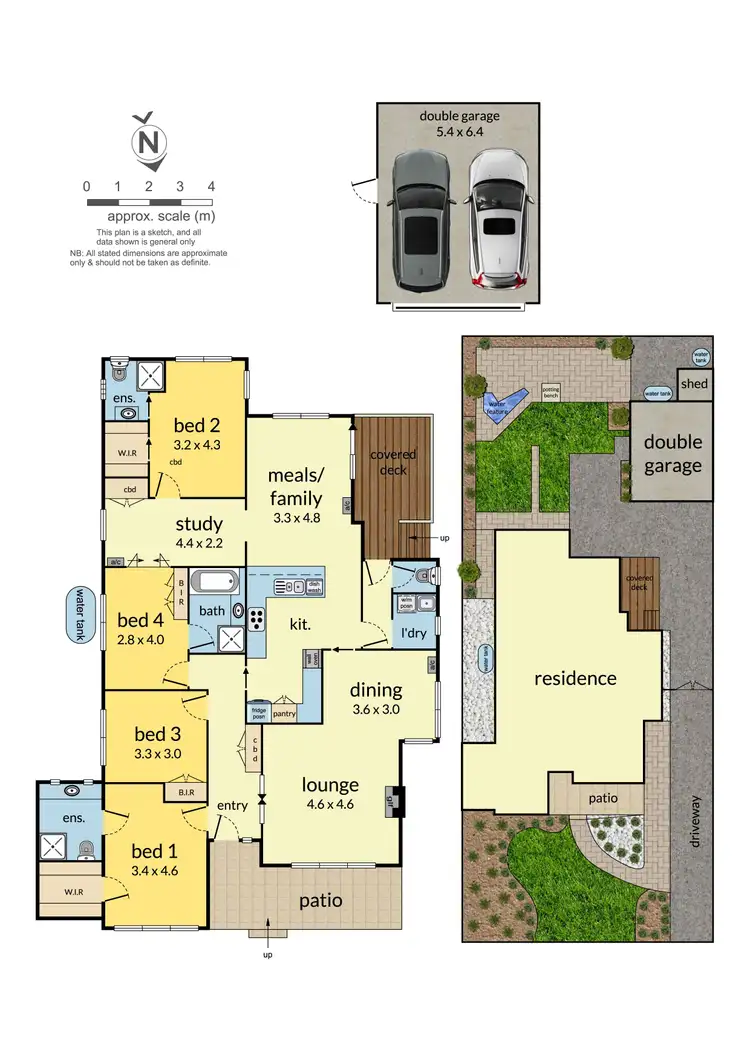 Floorplan of Homely house listing, 43 Hampstead Crescent, Glen Waverley VIC 3150
