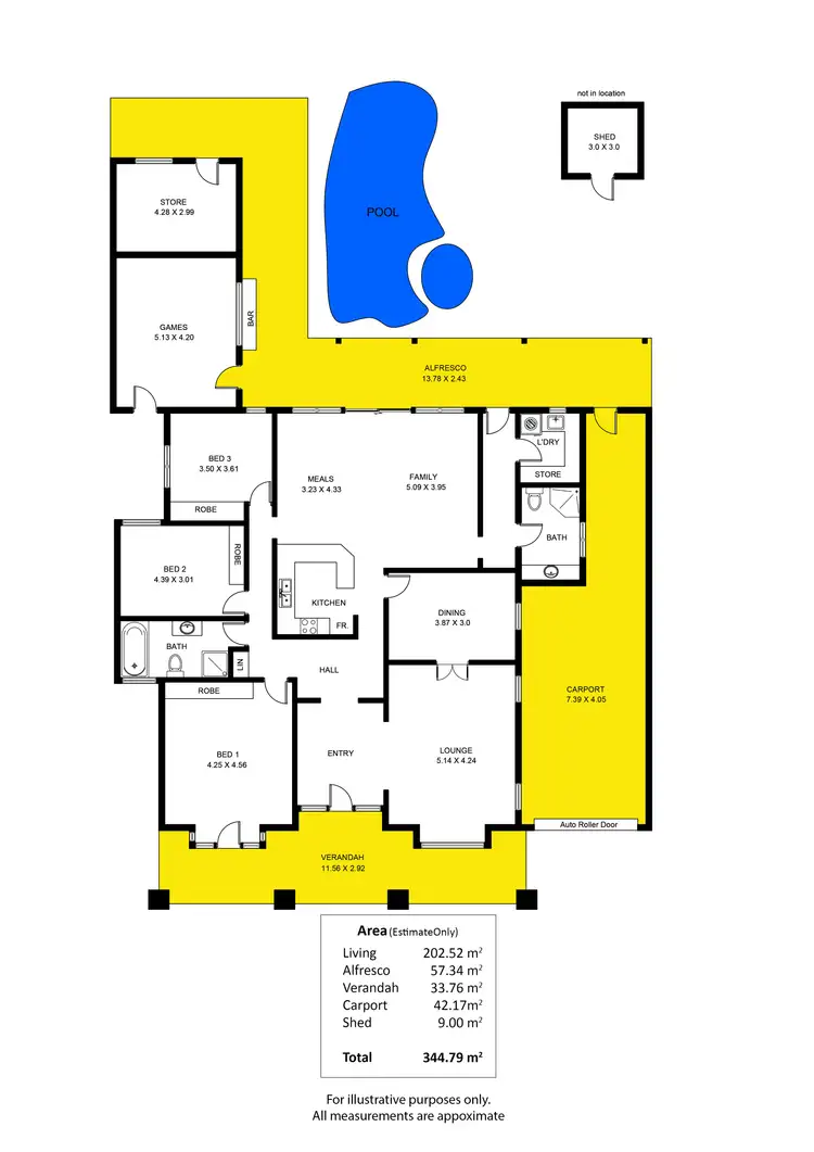 Floorplan of Homely house listing, 9 Fifth Avenue, Glenelg East SA 5045