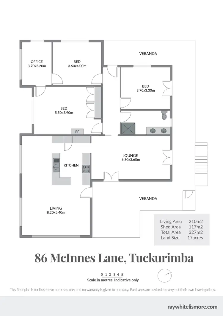Floorplan of Homely house listing, 86 Mcinnes Lane, Tuckurimba NSW 2480