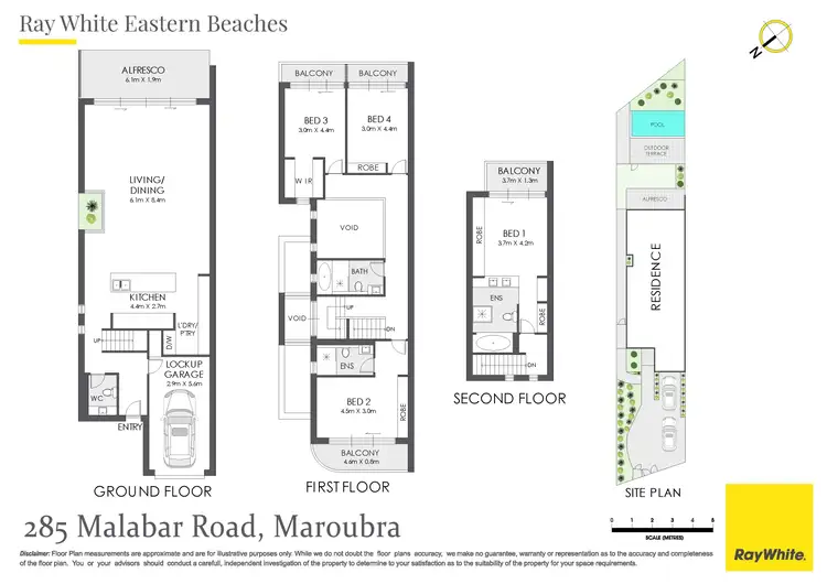 Floorplan of Homely house listing, 285 Malabar Road, Maroubra NSW 2035