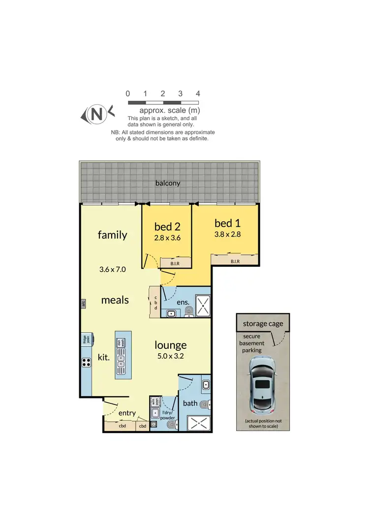 Floorplan of Homely apartment listing, 210/286-290 Blackburn Road, Glen Waverley VIC 3150