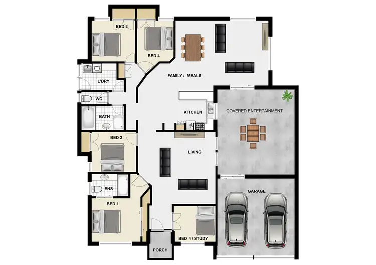 Floorplan of Homely house listing, 20 Columbus Place, Forest Lake QLD 4078