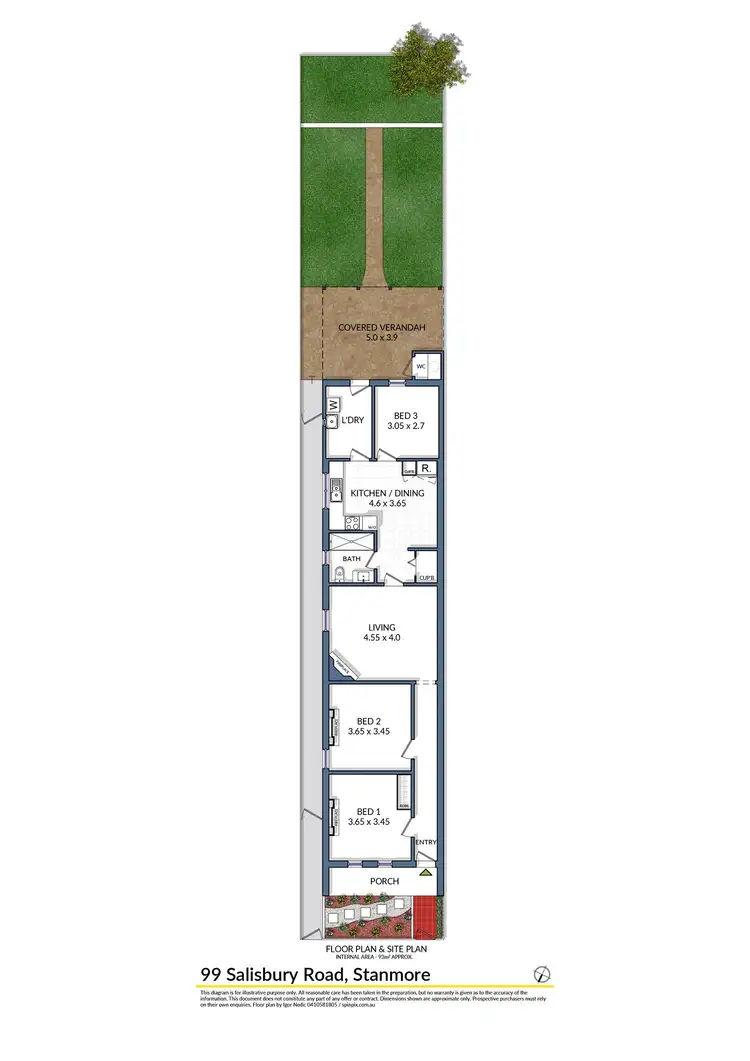 Floorplan of Homely house listing, 99 Salisbury Road, Stanmore NSW 2048