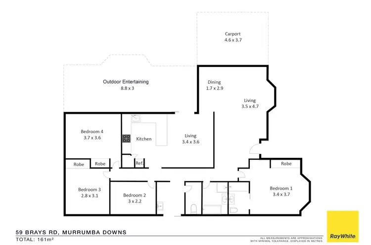 Floorplan of Homely house listing, 59 Brays Road, Murrumba Downs QLD 4503