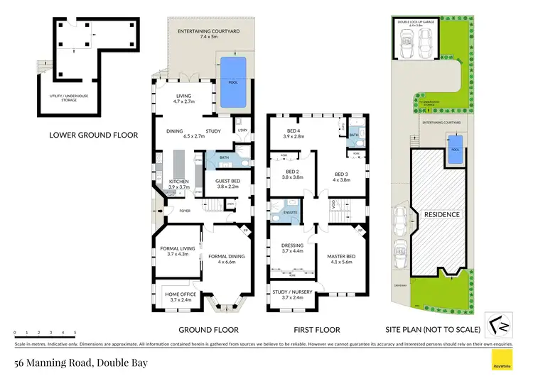 Floorplan of Homely house listing, 56 Manning Road, Double Bay NSW 2028