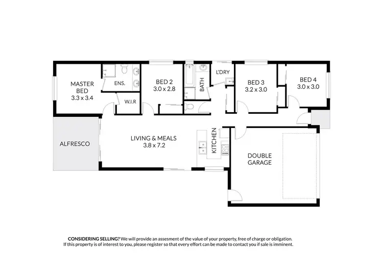 Floorplan of Homely house listing, 8 Forest Court, Bacchus Marsh VIC 3340