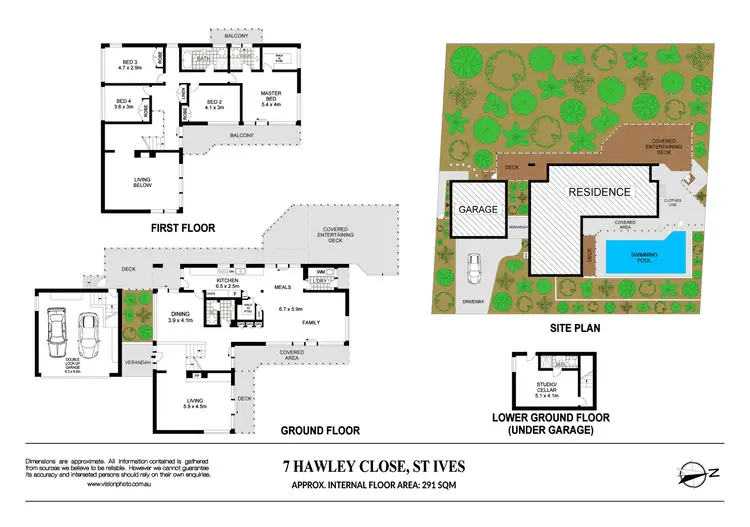 Floorplan of Homely house listing, 7 Hawley Close, St Ives NSW 2075
