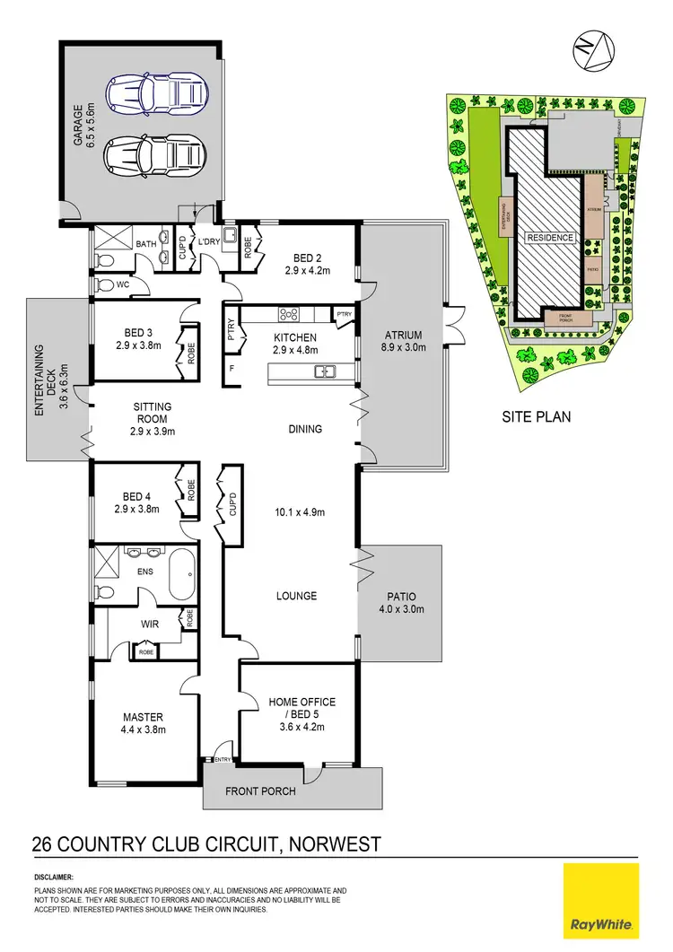 Floorplan of Homely house listing, 26 Country Club Circuit, Norwest NSW 2153