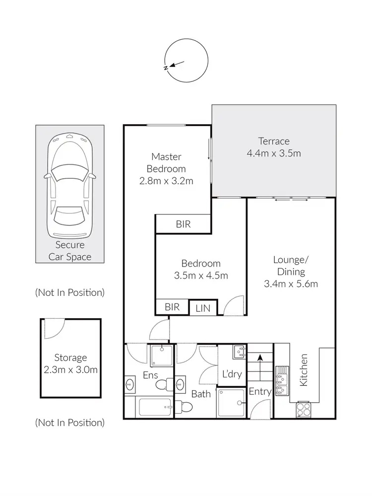 Floorplan of Homely apartment listing, 13/28-32 Brookvale Avenue, Brookvale NSW 2100