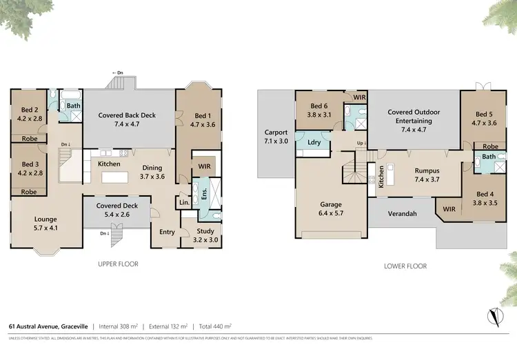 Floorplan of Homely house listing, 61 Austral Avenue, Graceville QLD 4075