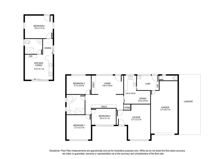 Floorplan of Homely house listing, 85 Cardinia Street, Mount Gambier SA 5290