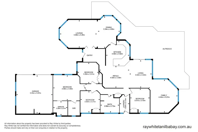Floorplan of Homely house listing, 18 Raiss Close, Lemon Tree Passage NSW 2319